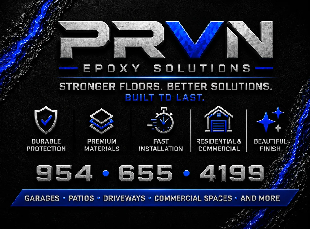 PRVN epoxy brand and coating visual
